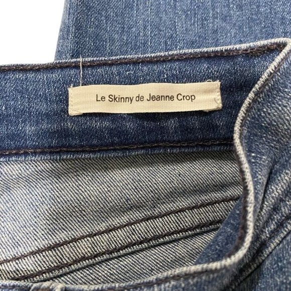 Frame Le Skinny De Jeanne Crop Jeans Size 27 - Picture 5 of 10